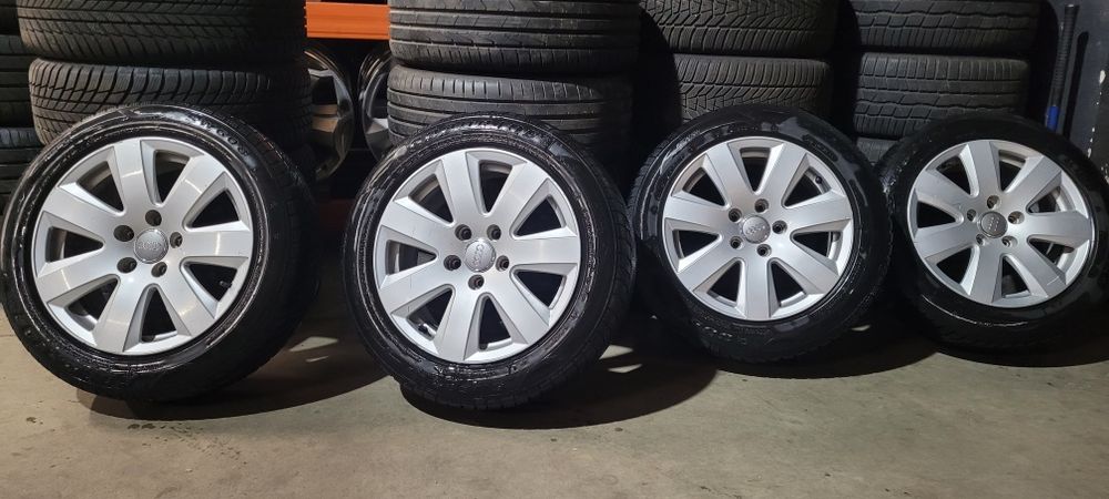Oryginalne felgi Audi 16 z oponami zima polecam