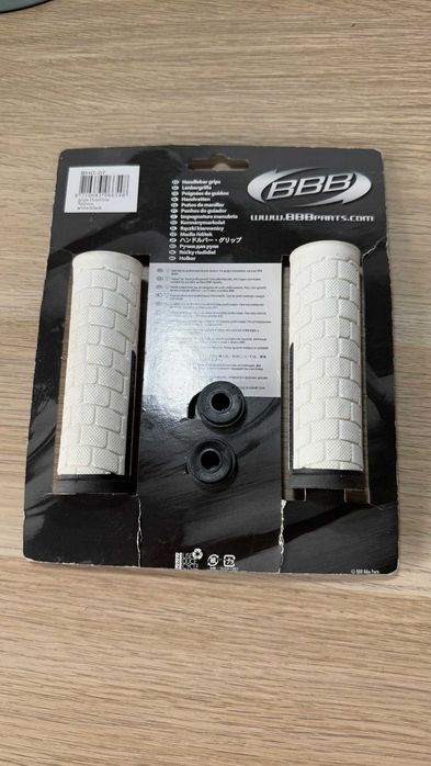 Gripy rowerowe BBB BHG-07 – białe / czarne