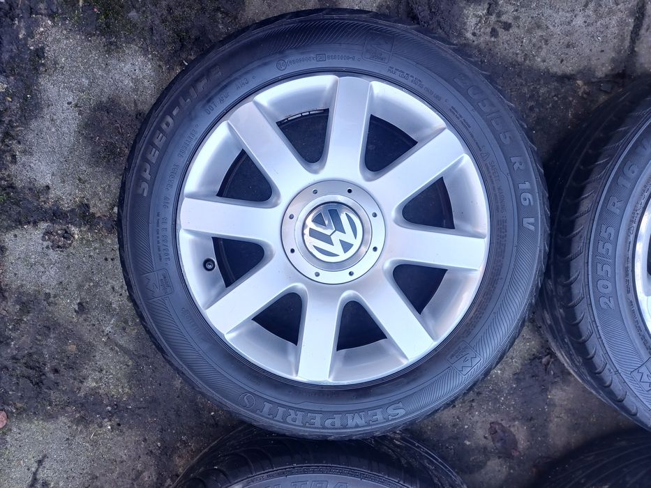 Volkswagen Golf V VI Caddy Touran Jetta Kola Felgi Alufelgi 16 Cali ET