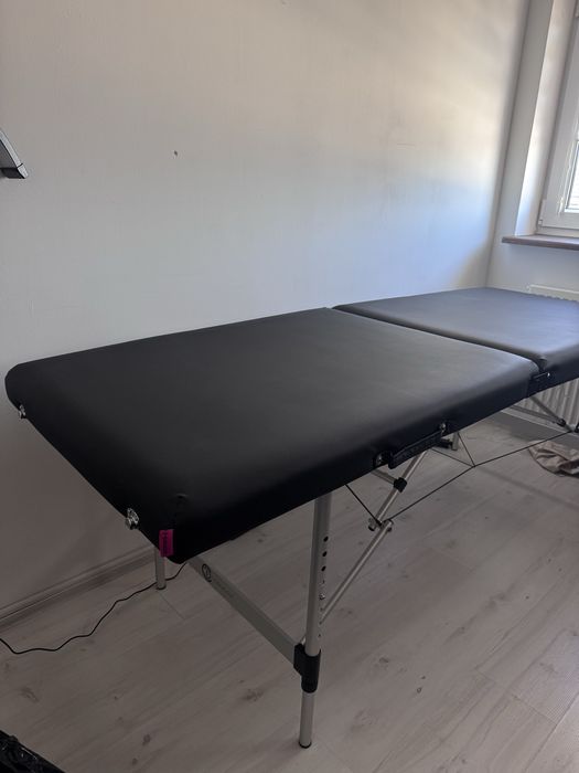 ŁÓŻKO KOSMETYCZNE do stylizacji rzęs space 70cm czarne