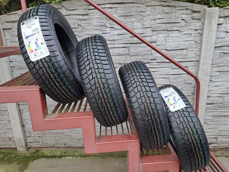 4 Opony NOWE zimowe 185/60 R15 Gislaved Montaż i wyważanie Gratis!