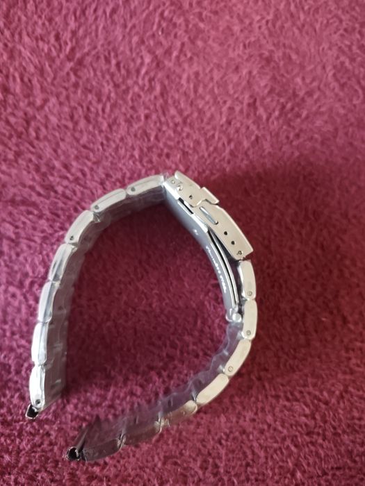 Bransoletka do zegarka z pełnych ogniw. 22mm