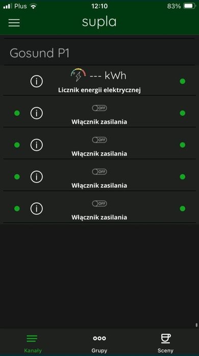 Listwa WiFi Gosund P1 plus Supla