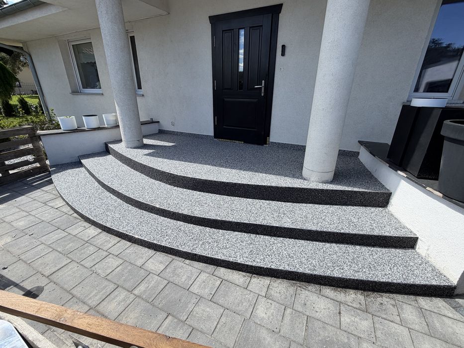 Tarasy Schody, balkon z Żywicy, kamienny dywan