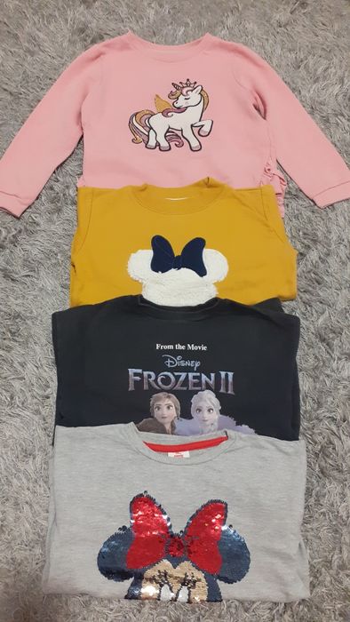 Lote de sweats menina 5/6 anos