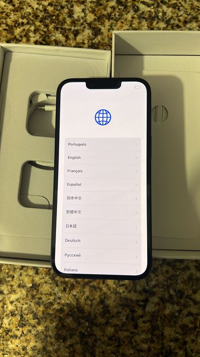 iPhone 16e iPhone 16e novo Cor preto
