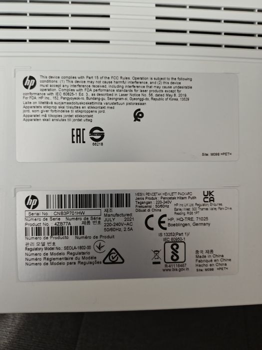 Drukarka laserowa HP 107a