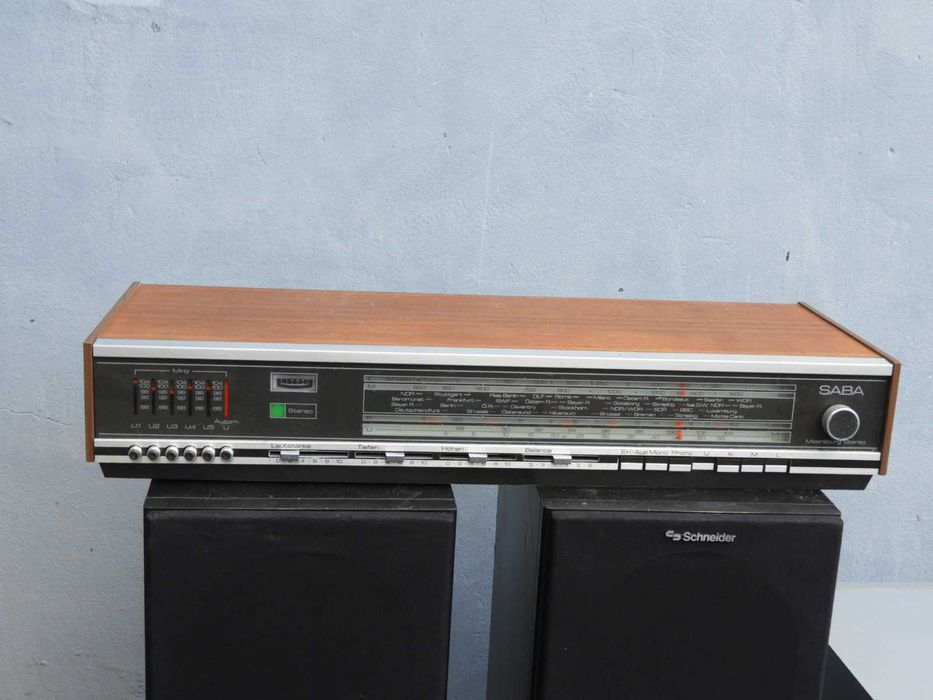Radio wzmacniacz Saba Meersburg vintage