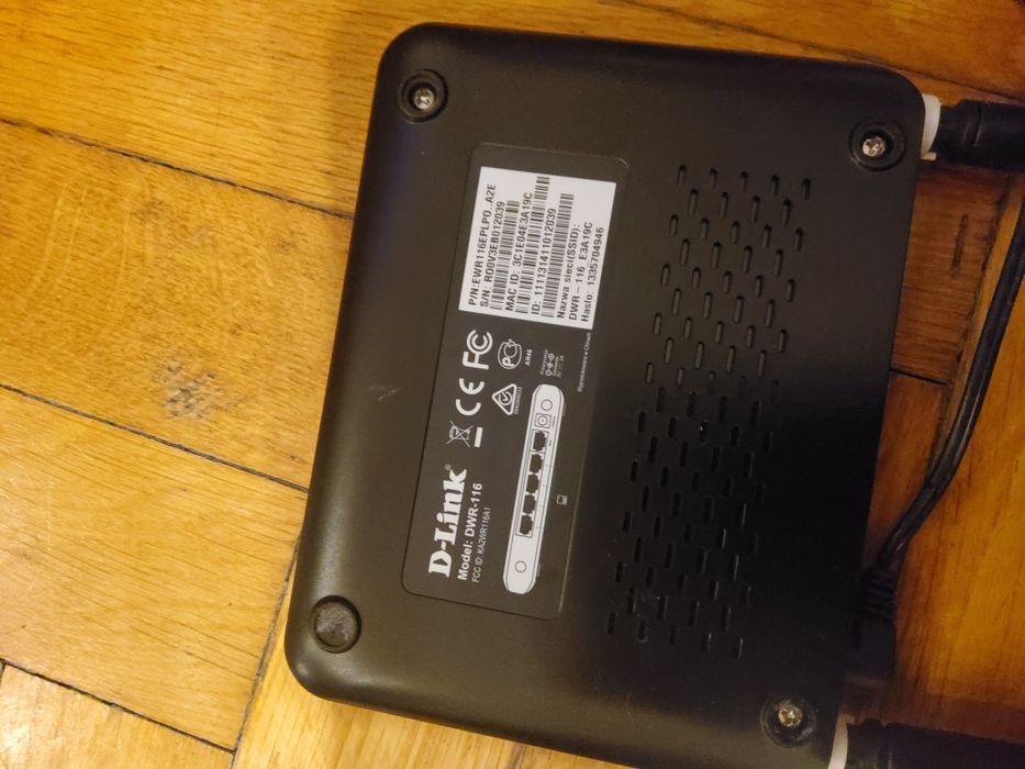 Router ruter  D-link na karte