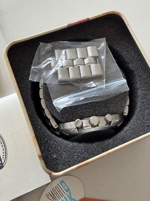 Relógio cronógrafo Fossil bracelete metálica