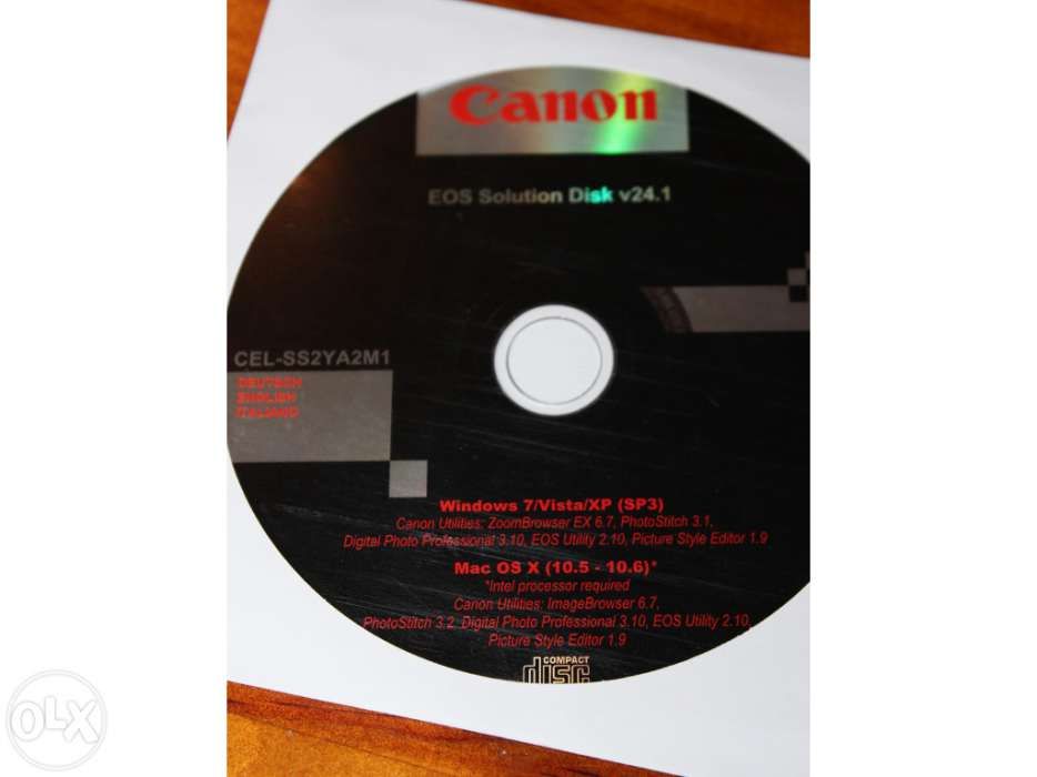 Canon EOS 600D CDs (cs/hu/pl/sk)64575237631107123