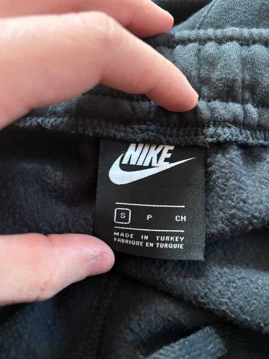 Spodnie Dresy Nike Air czarne S logo swoosh