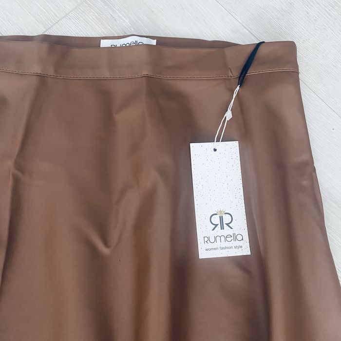 Спідниця екошкіри