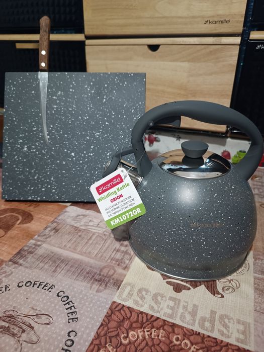Розпродаж Чайник 2 л  новий сірий/чорний