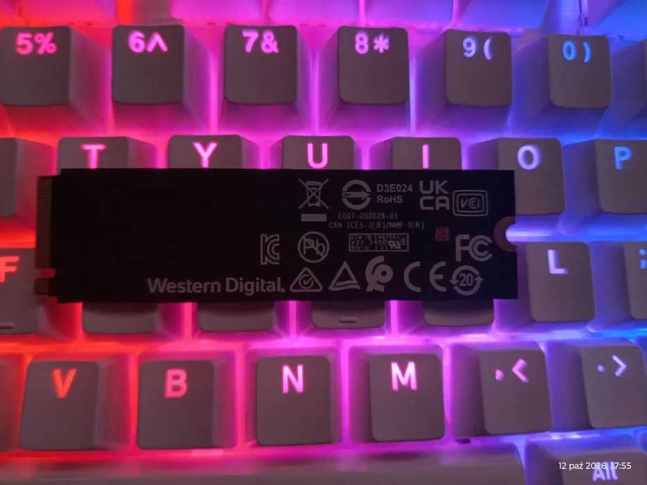Dysk SSD WD Blue SN580 2TB NVMe PCIe 4.0 | Stan 100% | Gwarancja do 2030!