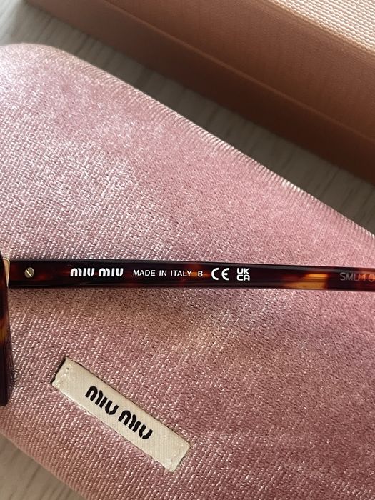 Okulary Miu Miu panterka