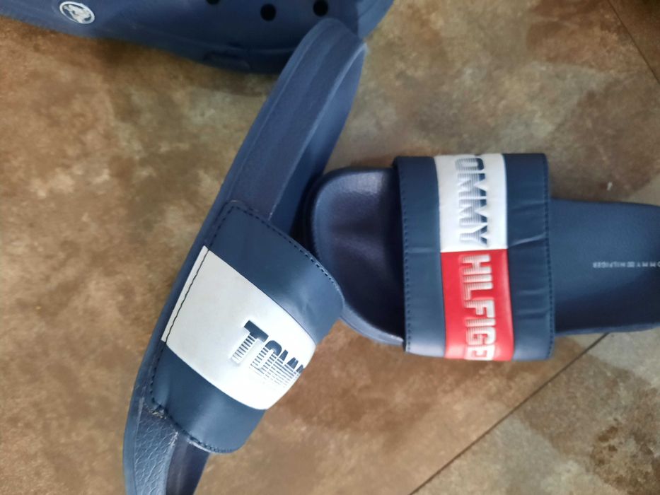 Klapki dziecięce  chlopięce tommy hilfiger 37