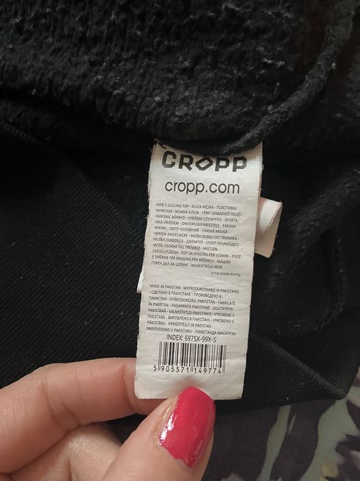 Czarna bluza damska Cropp, S, loose fit
