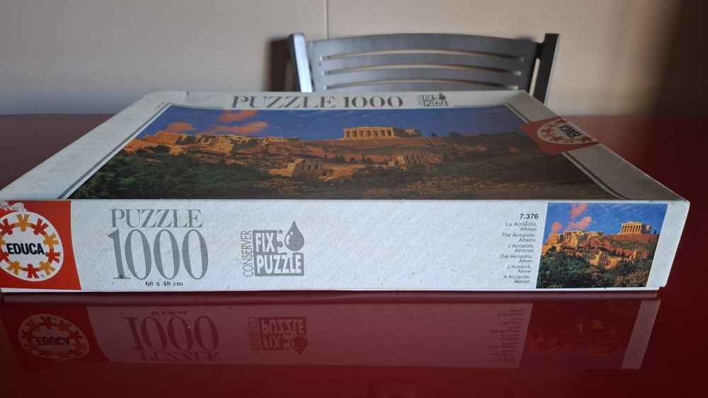 Puzzle montado Educa 1000 peças