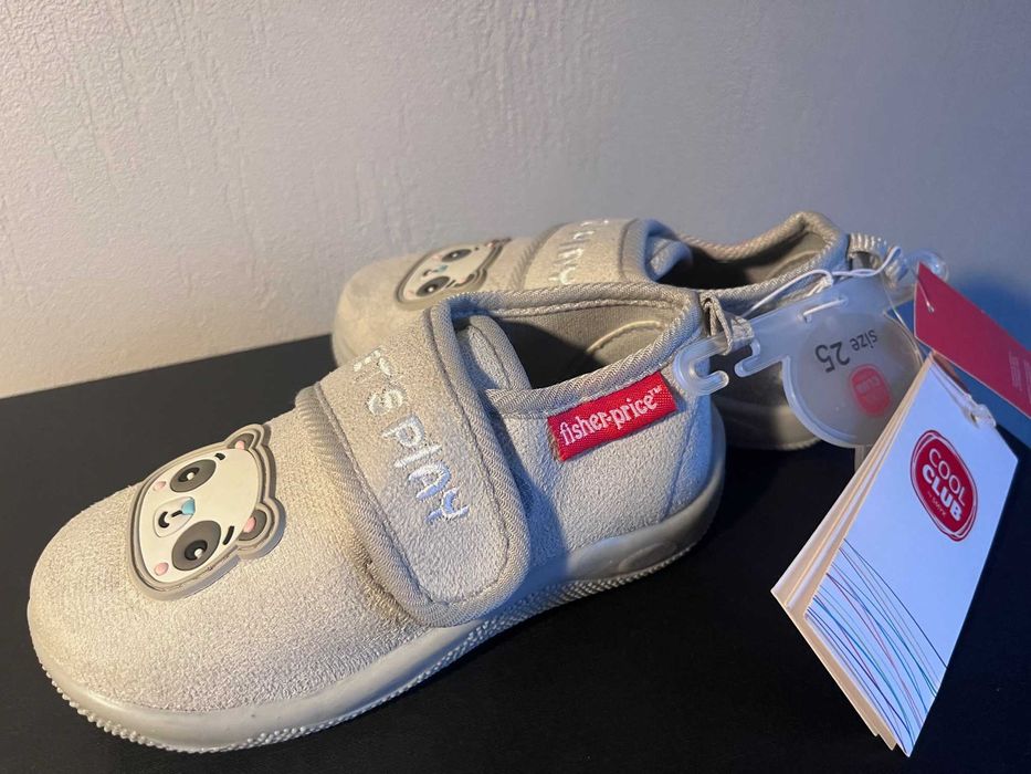 Fisher Price buciki dziecięce na rzep Wygodne dobra przyczepność nr 25
