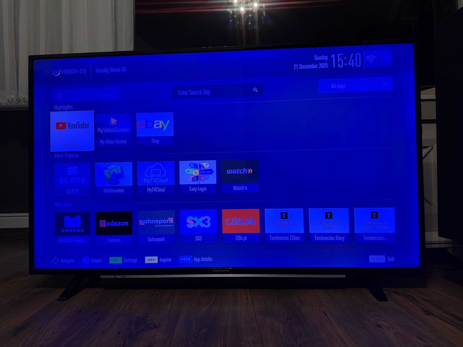TV Grundig 55 cali Smart TV