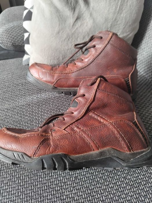 Buty męskie trzewiki trapery 45 skóra naturalna ocieplane