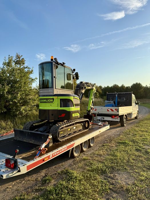 Uslugi minikoparką 2,7t