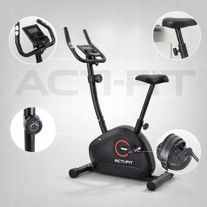 NOWY Rower Treningowy Rowerek Stacjonarny Do Ćwiczeń Mag ACTI-FIT