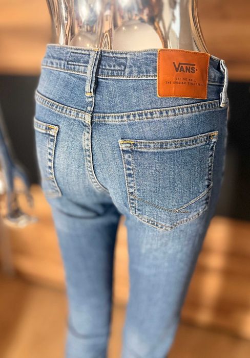Spodnie Jeans Vans niebieskie rozmiar 28x28 / XS
