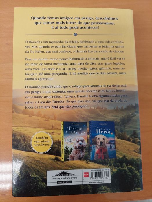Livro "A casa dos patudos"