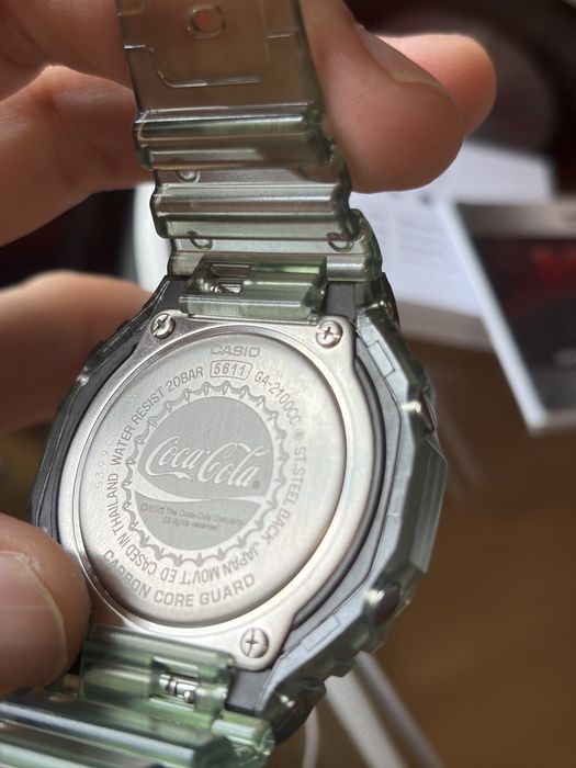 Casio G-shock  + gratis Coca-Cola Limited Edition GA-2100CC -3AER NOWY