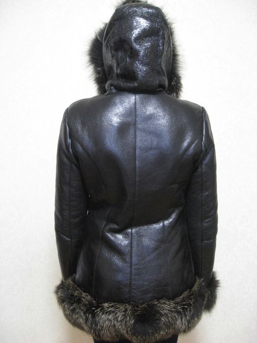 Дубленка кожаная 44р.