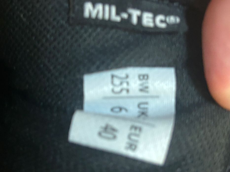 Botas táticas militares