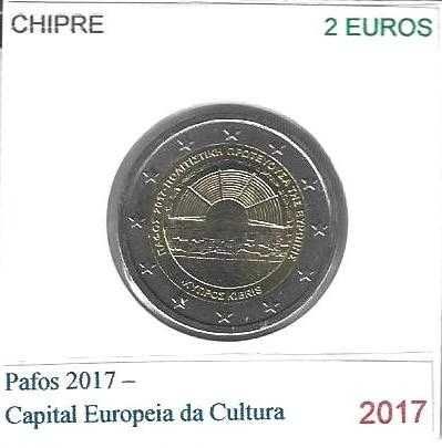 Chipre - - - - - Moedas Comemorativas de 2 Euros
