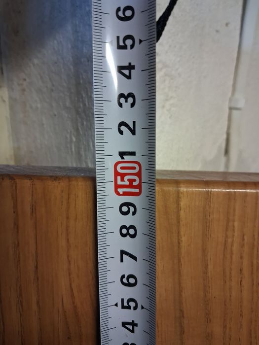 Blat parapet lity dąb