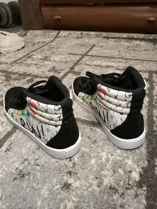 Кеди у стилі Vans Sk8-Hi / 43 розмір / Дивні дива/ Stranger Things