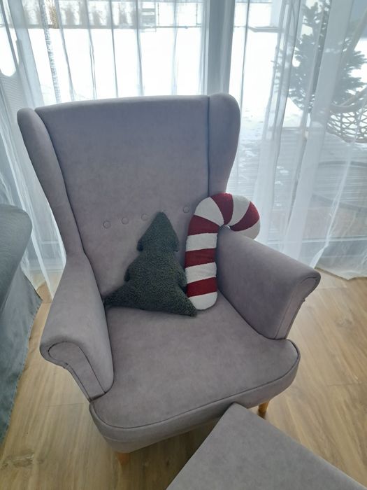 Fotel Uszak+pufa