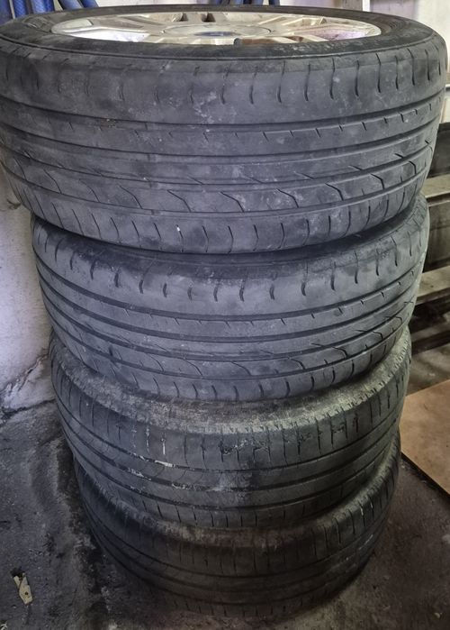4 Jantes 16 +  Pneus (Fiat)