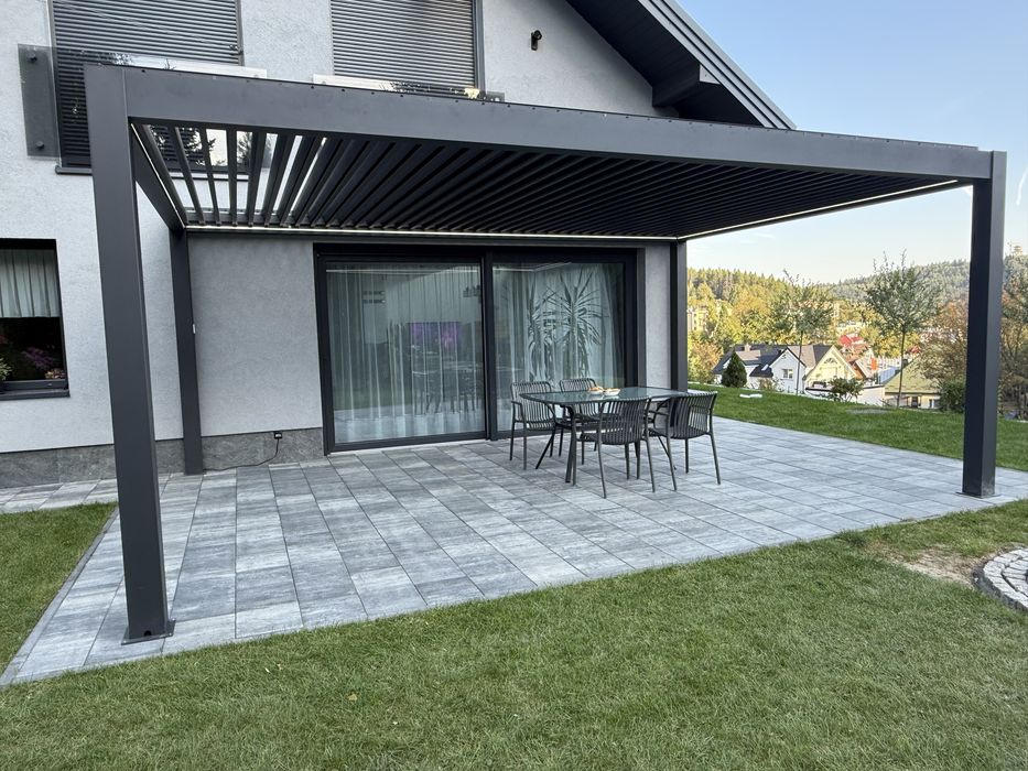 Zadaszenia wiaty konstrukcie stalowe balustrady