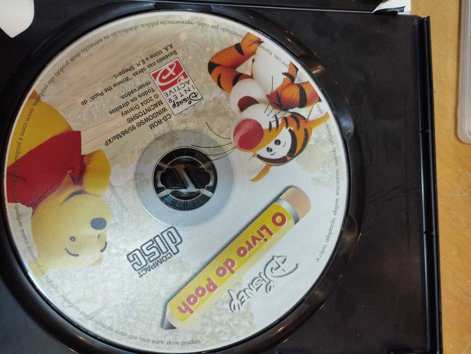 CR-Rom "O livro do Pooh" Disney