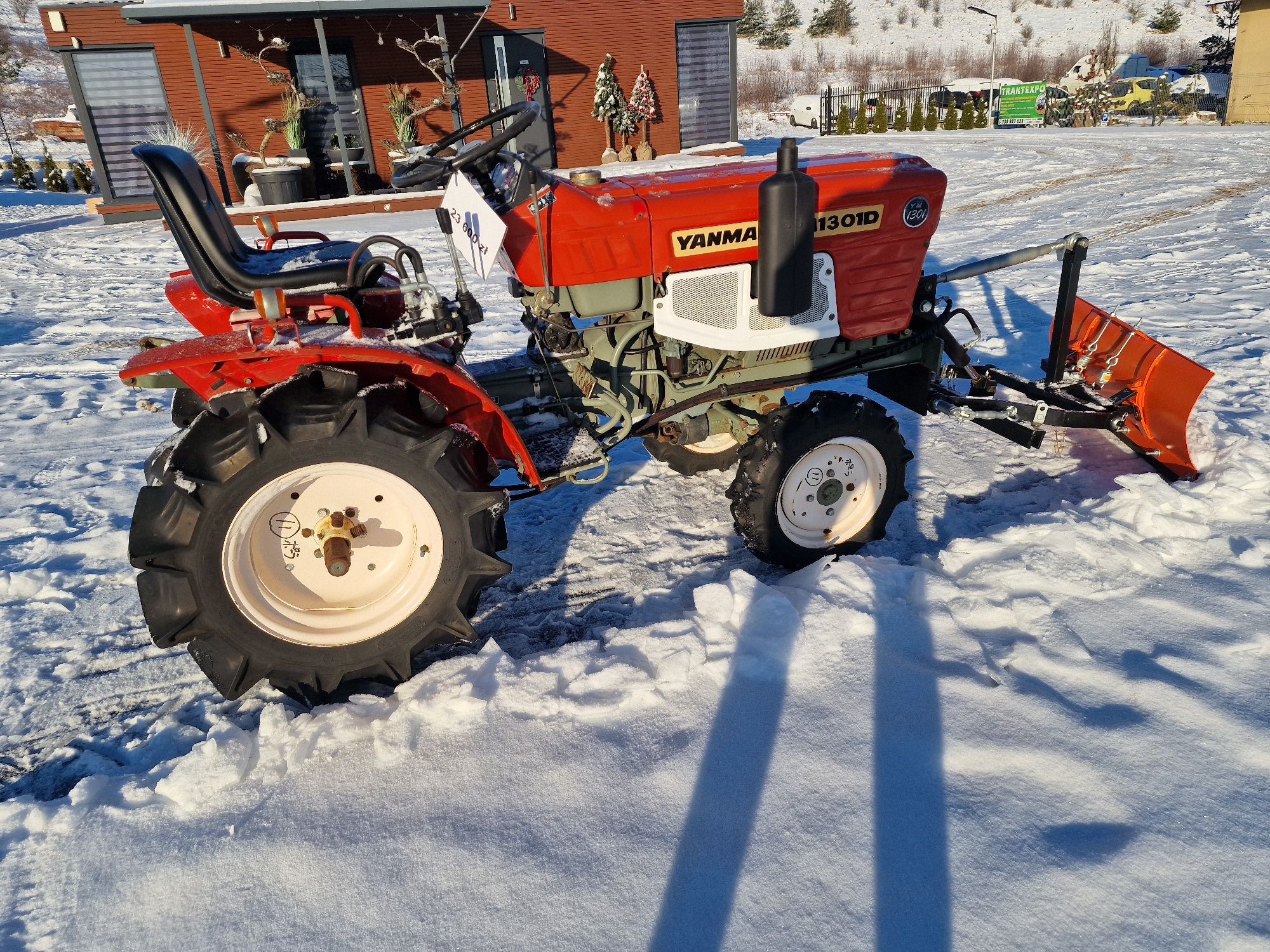 Mini Traktor Yanmar,4x4,pług do śniegu,Japoński Lniska • OLX.pl