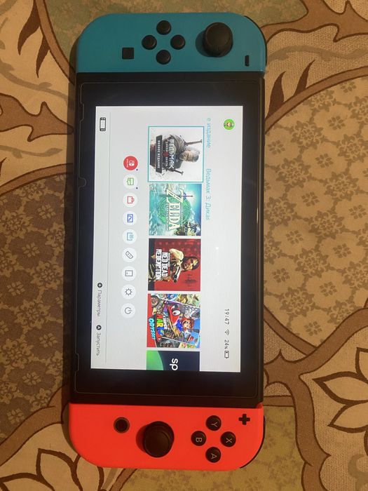 Nintendo Switch V2+безліч ігор