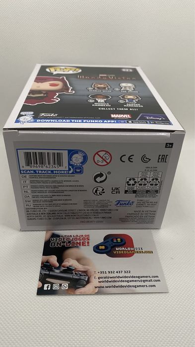 Funko pop scarlet witch wandavision 823 gitd entertainment  earth