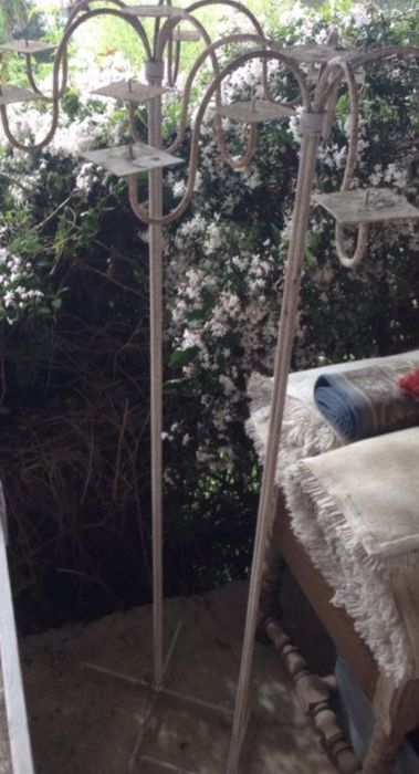 Candelabro Castiçal antiquário antigo raro