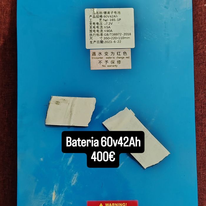 Bateria 60v42Ah para trotinete