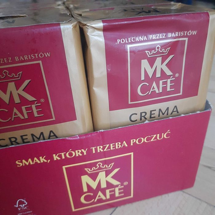 Kawa mielona MK Cafe Crema 12 szt x 250g