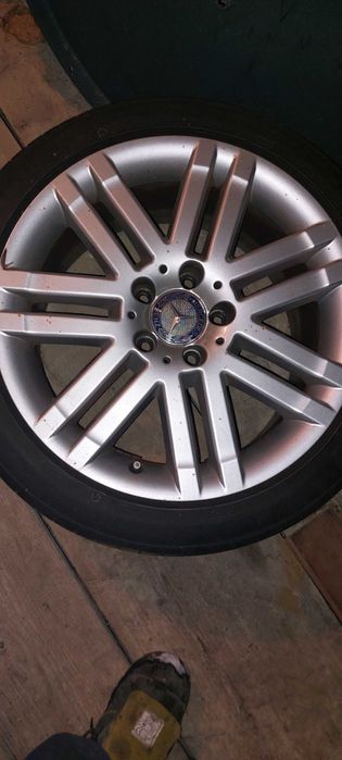 Felga aluminiowa oryginalna Mercedes 5x112, 17"
