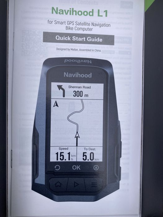 GPS Navihood Meilan L1 novo