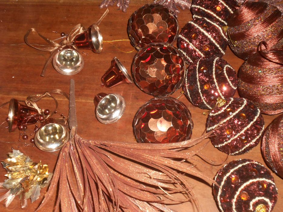 Decoraçoes enfeites bolas e fitas de Natal qualidade