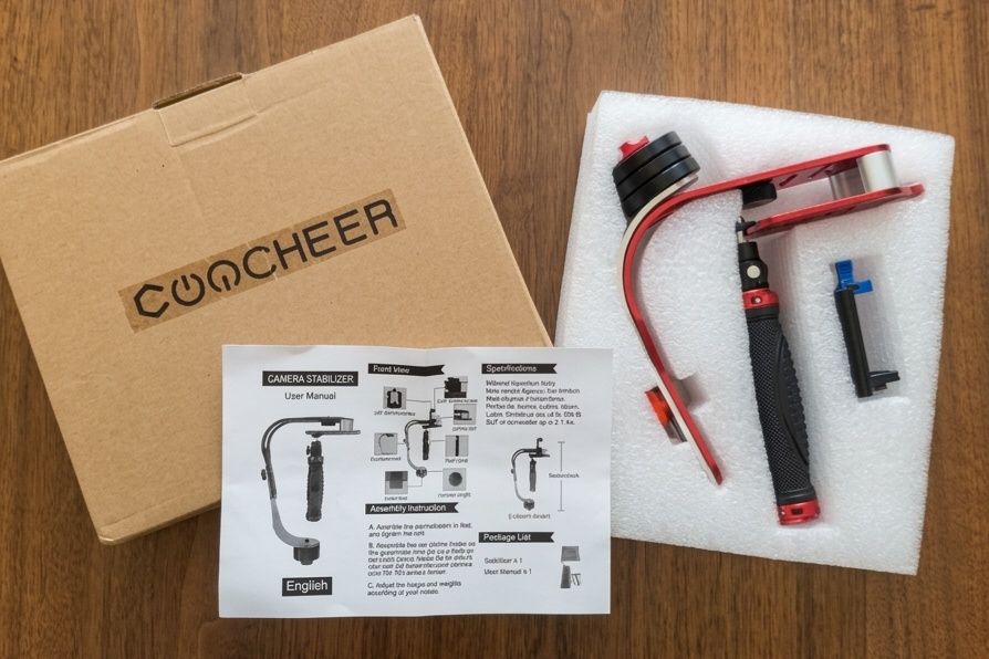 Stabilizator Steadycam Coocheer/Gimbal-Smartfon/GoPro/Aparat